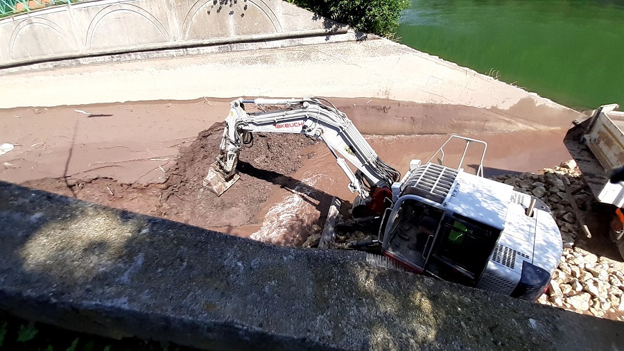 Izliv Sopote v Savo, foto: Milorad Nunić